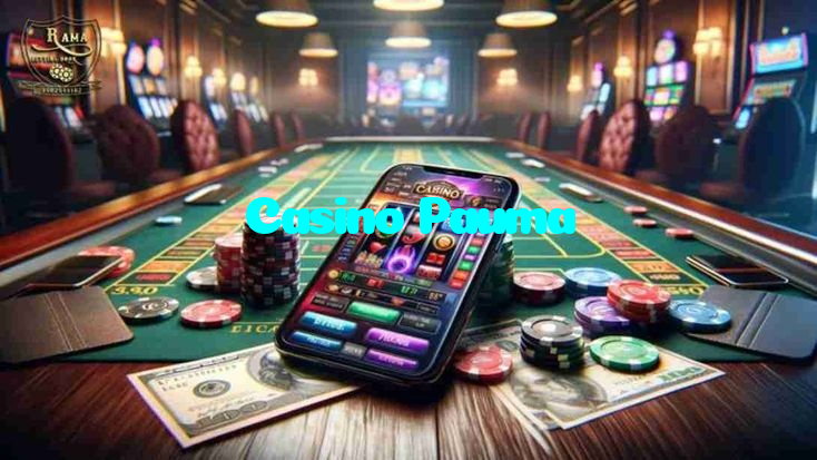 Casino Pauma casino presented on mobile device in Pakistan with slots and live games